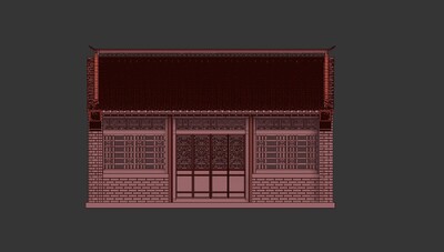 建筑 历史建筑模型-历史建筑模型库-3ds Max(.max)模型下载-cg模型网