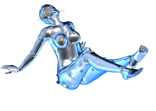 空山基 女人体 机器人 未来科幻