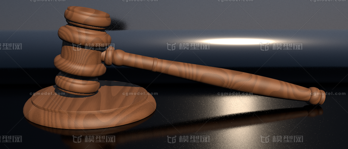法槌-法官之锤-正义之锤模型-其他模型库-Cinema 4D(.c4d)模型下载-cg模型网