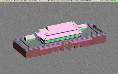 天安门全模 **模型模型-历史建筑模型库-3ds Max(.max)模型下载-cg模型网