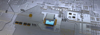 CPU、芯片动画效果，共三个镜头_你蛙哥作品_电子电器电路板电子电器电路板_cg模型网