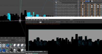 数字城市 科幻背景模型-现代场景模型库-Cinema 4D(.c4d)模型下载-cg模型网
