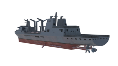 武夷级补给舰 补给舰模型-军舰模型库-3ds Max(.max)模型下载-cg模型网