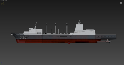 武夷级补给舰 补给舰模型-军舰模型库-3ds Max(.max)模型下载-cg模型网