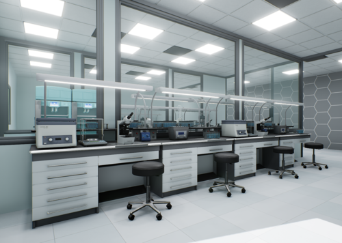 化学实验室 化验室模型-现代场景模型库-Unreal Engine模型下载-cg模型网