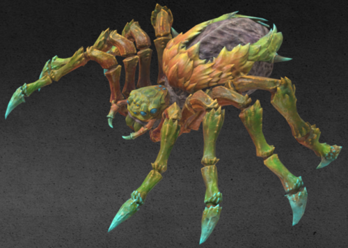 pbr,次时代,风格化,蜘蛛,boss