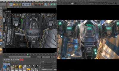 C4D OC模型-科幻场景模型库-Cinema 4D(.c4d)模型下载-cg模型网