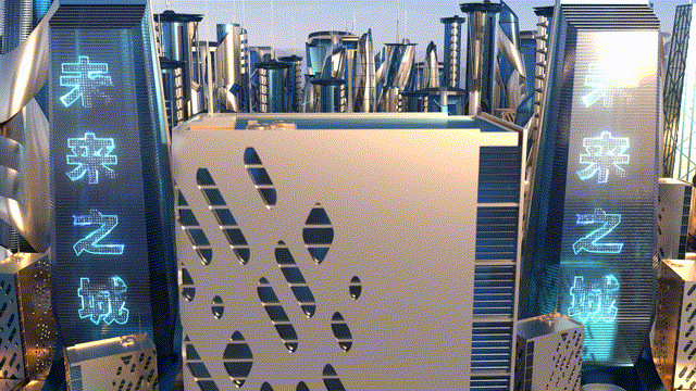 C4D 高端科技城市模型-科幻场景模型库-Cinema 4D(.c4d)模型下载-cg模型网