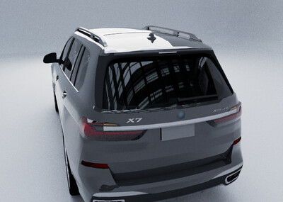 2023款德系X7轿车汽车SUV 可开门模型-轿车模型库-Maya(.ma/.mb)模型下载-cg模型网