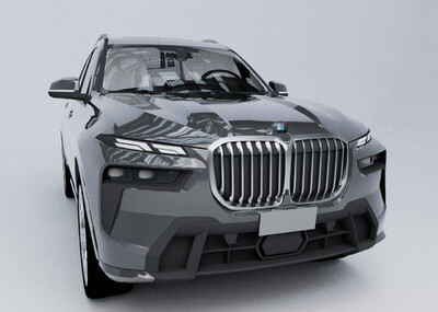 2023款德系X7轿车汽车SUV 可开门模型-轿车模型库-Maya(.ma/.mb)模型下载-cg模型网