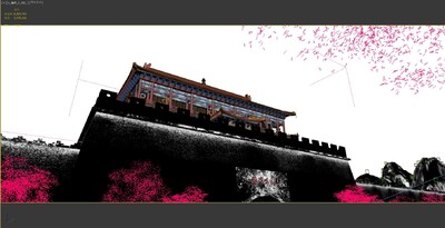 写实古代城墙建筑动画场景 ****古代建筑城墙城门模型-古代场景模型库-3ds Max(.max)模型下载-cg模型网