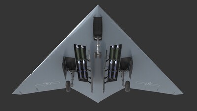 攻击11无人机 攻11模型-无人机模型库-3ds Max(.max)模型下载-cg模型网