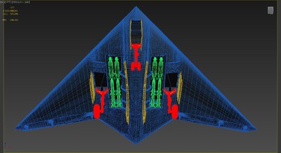 攻击11无人机 攻11模型-无人机模型库-3ds Max(.max)模型下载-cg模型网