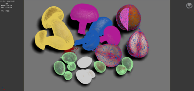 水果 蔬菜模型-生鲜果蔬模型库-3ds Max(.max)模型下载-cg模型网
