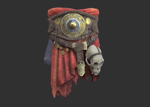 腰带 护具 pbr材质 次世代 金腰带 皮腰带 宽腰带 防御装备 旧腰带 铜