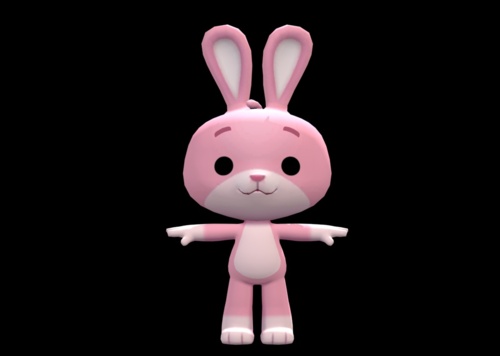 卡通兔子 卡通角色 吉祥物 小兔