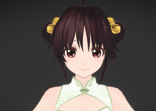 二次元,国风,旗袍,动漫,小姐姐,美女,丸子头,御姐,青春,清纯,古风,带