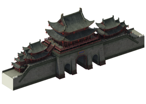 三渲二 明清建筑模型-古代场景模型库-3ds Max(.max)模型下载-cg模型网