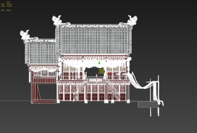 三渲二 建筑 古代建筑 古建筑 武侠 仙侠 模型-古代场景模型库-3ds Max(.max)模型下载-cg模型网