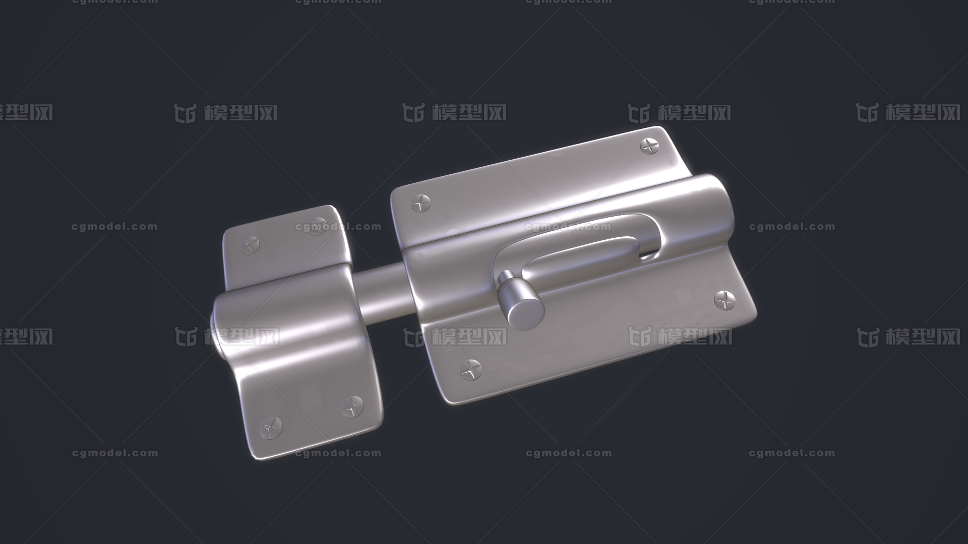 门插销 活页模型-五金工具模型库-3ds Max(.max)模型下载-cg模型网