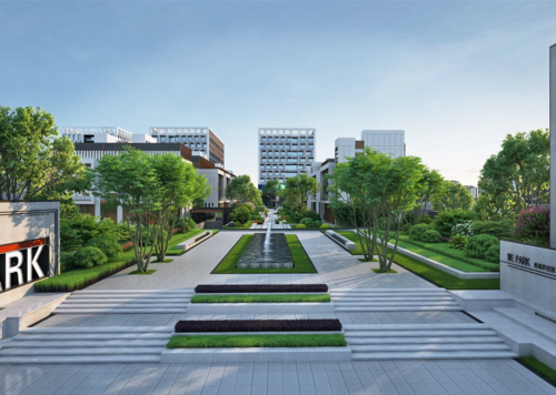 产业园区 园区景观 园林景观 科技产业园