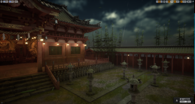 古风寺庙场景 佛像模型-历史建筑模型库-3ds Max(.max)模型下载-cg模型网