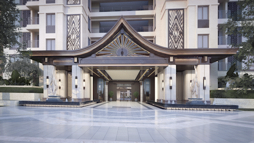 大门公园大门 小区大门模型-现代场景模型库-3ds Max(.max)模型下载-cg模型网