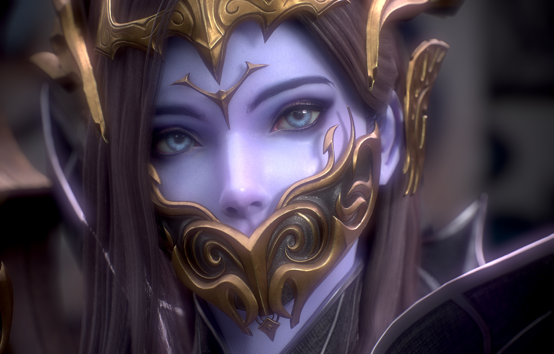 冥族大将不闻不问 Fans Art模型 - 游戏/影视/动画 - 作品模型 - CG模型网