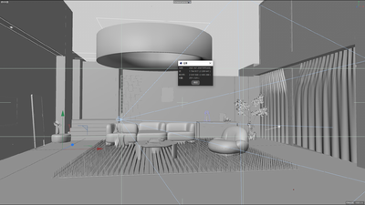 c4d 写实明亮现代客厅渲染模型-现代场景模型库-Cinema 4D(.c4d)模型下载-cg模型网