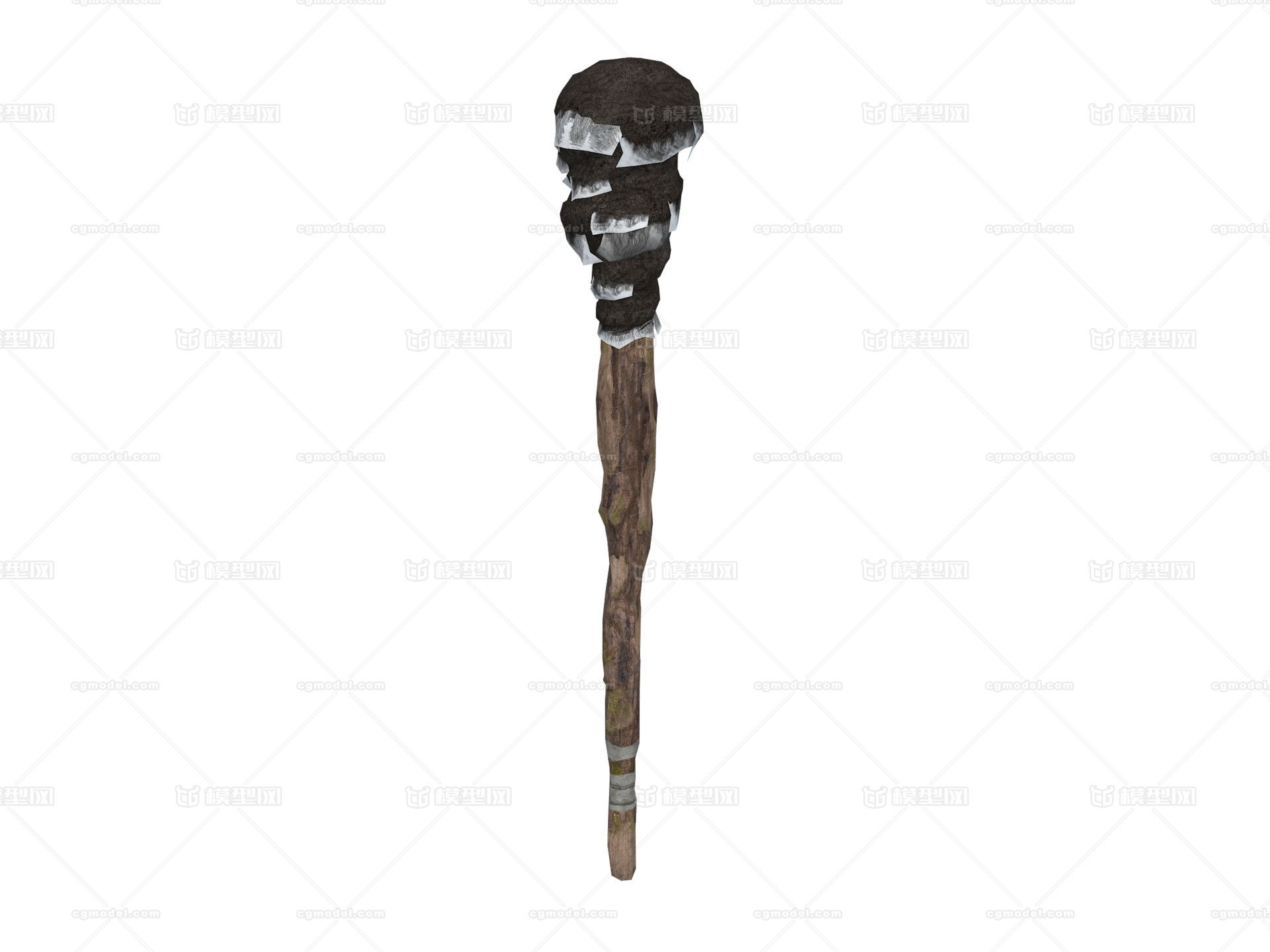 火把 火炬 古代火把 照明火把 模型-场景部件模型库-3ds Max(.max)模型下载-cg模型网