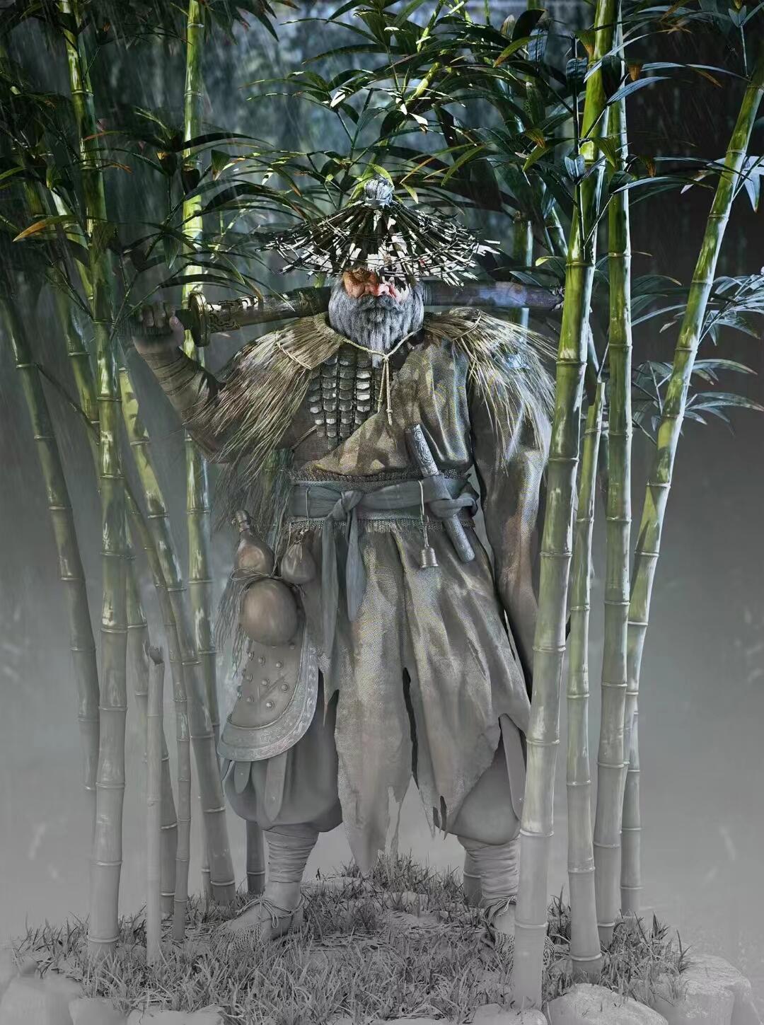 独臂刀客模型 - 角色/人物/生物 - 作品模型 - CG模型网