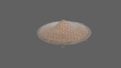 斗笠 斗篷模型-个人用品模型库-3ds Max(.max)模型下载-cg模型网