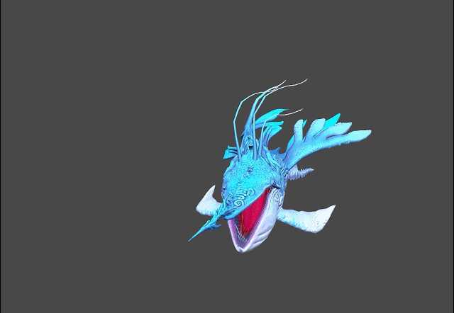 鲲 山海经模型-神话/幻想模型库-FBX(.fbx)模型下载-cg模型网