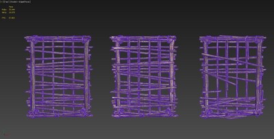 木笼 牢笼模型-场景部件模型库-FBX(.fbx)模型下载-cg模型网