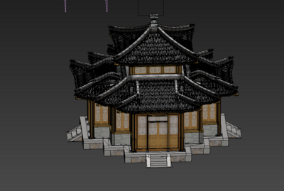 圆明园修复万方安和-嘉庆时期模型-古代场景模型库-3ds Max(.max)模型下载-cg模型网