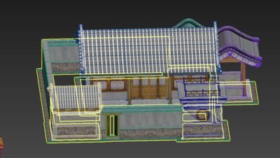 圆明园修复万方安和-嘉庆时期模型-古代场景模型库-3ds Max(.max)模型下载-cg模型网