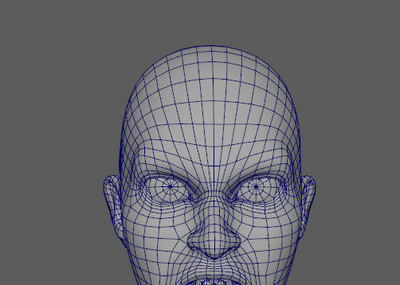 鬼头 恐怖的头像模型-男人模型库-FBX(.fbx)模型下载-cg模型网