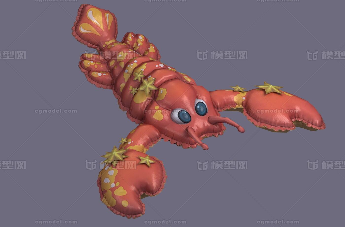 新款仿真龙虾海洋动物毛绒玩具创意澳龙抱枕抓机娃娃玩偶地摊货源-阿里巴巴