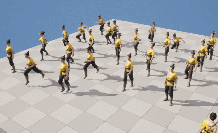 UE5 少林武僧模型-女人模型库-Unreal Engine模型下载-cg模型网
