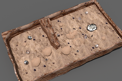 考古现场 考古遗址模型-古代场景模型库-3ds Max(.max)模型下载-cg模型网