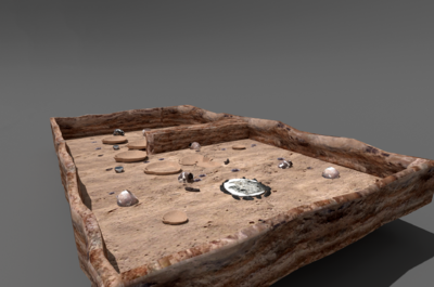 考古现场 考古遗址模型-古代场景模型库-3ds Max(.max)模型下载-cg模型网