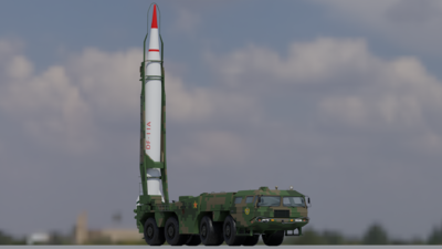 Df11 Range 最新涂装DF-11 东风-11甲模型-火炮器械模型库-Blender(.blend)模型下载-cg模型网