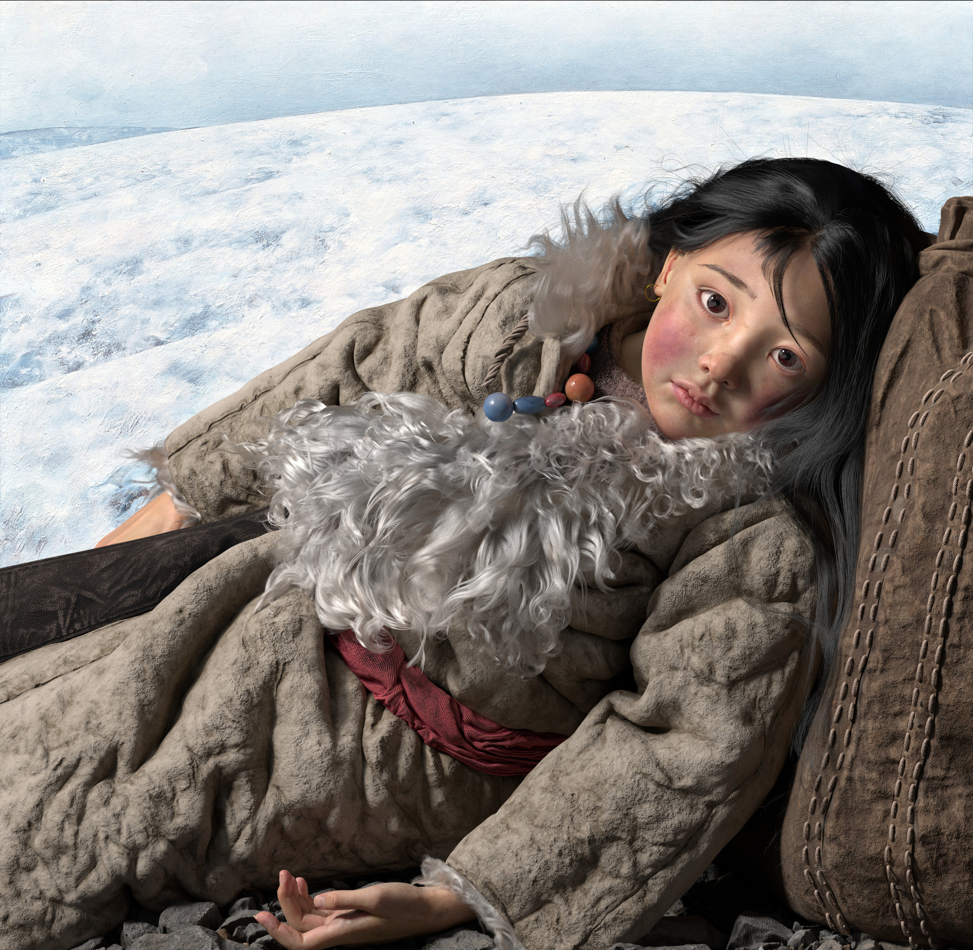 静静的冻土带模型 - 角色/人物/生物 - 作品模型 - CG模型网