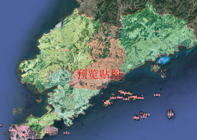 辽宁省 大连市模型-地形模型库-Maya(.ma/.mb)模型下载-cg模型网