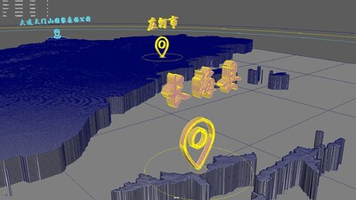 辽宁省 大连市模型-地形模型库-Maya(.ma/.mb)模型下载-cg模型网