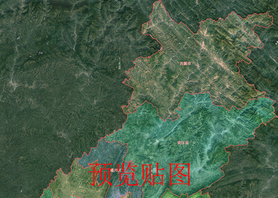 四川省 达州市模型-地形模型库-Maya(.ma/.mb)模型下载-cg模型网