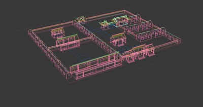 御碑亭 数字古建模型-古代场景模型库-3ds Max(.max)模型下载-cg模型网