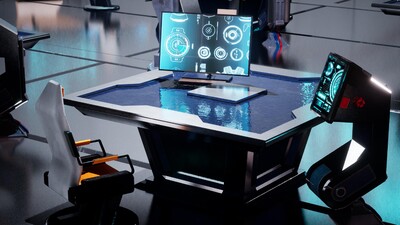 UE4/UE5科幻 办公室模型-科幻场景模型库-Unreal Engine模型下载-cg模型网