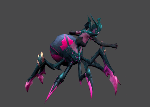 动画 ,蜘蛛女妖,  简模 蜘蛛精,妖怪,monster,蜘蛛女王