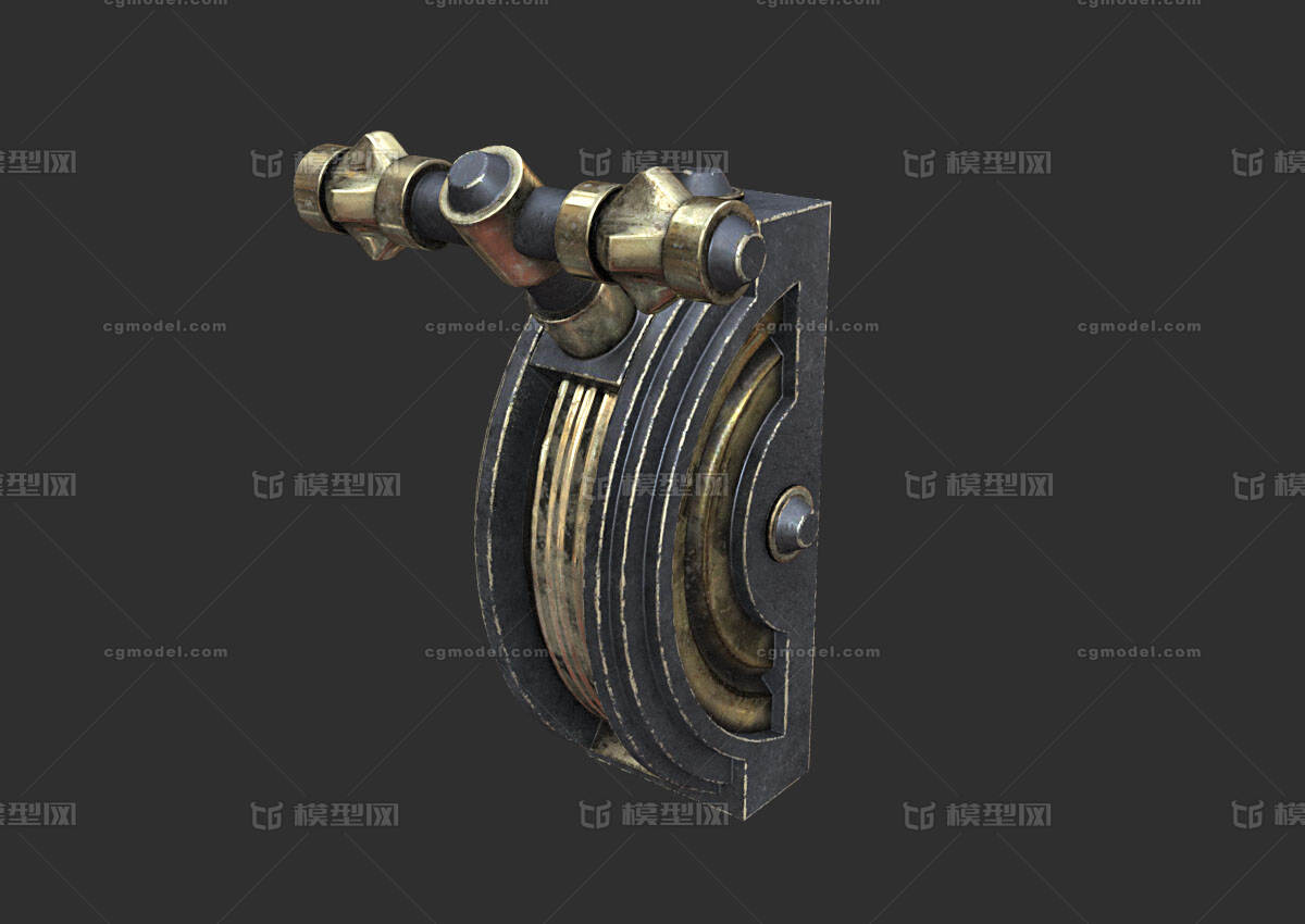 拉闸开关 杠杆开关模型-场景部件模型库-FBX(.fbx)模型下载-cg模型网